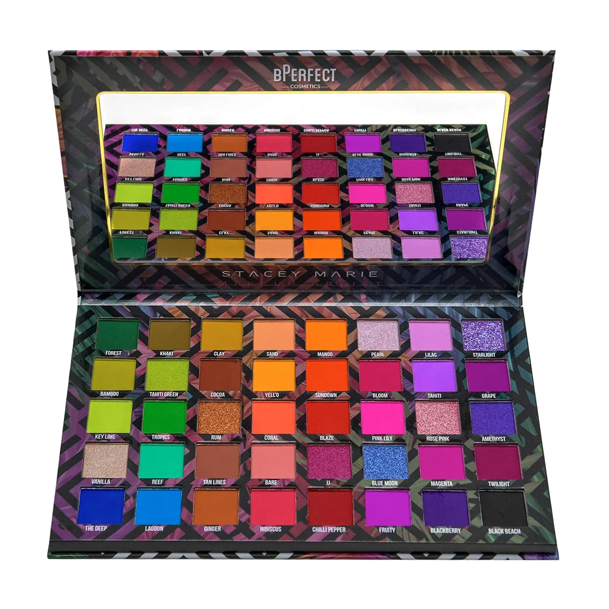 Палетка тіней для повік BPerfect Cosmetics Stacey Marie Carnival III Love Tahiti Palette, 64 г