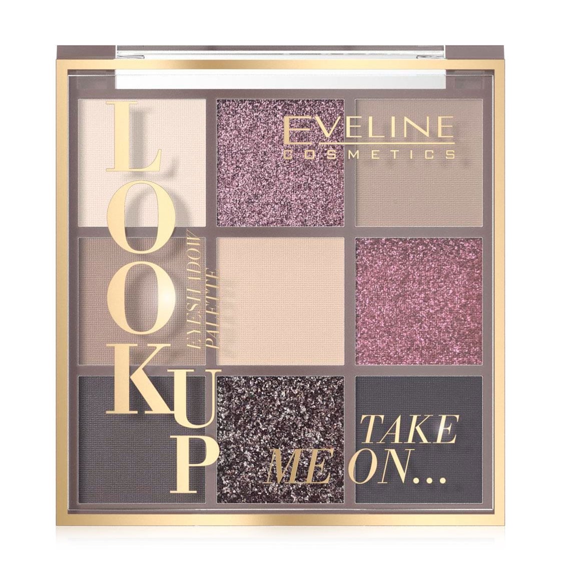 Палетка тіней для повік Eveline Cosmetics Look Up Eyeshadow Palette Take Me On, 10.8 г